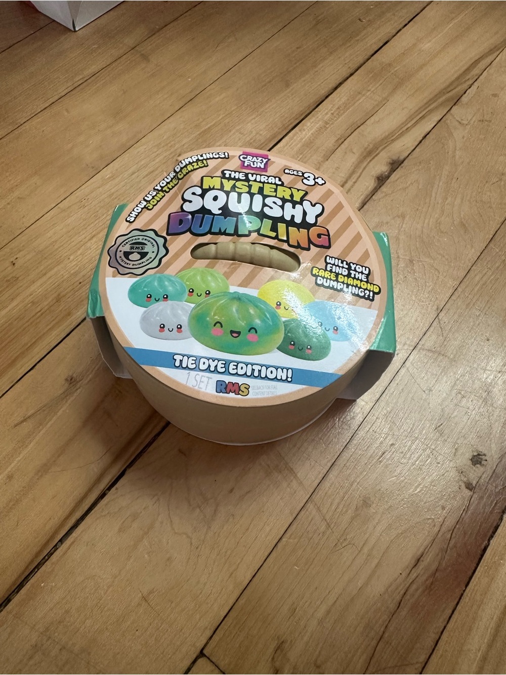 crazy fun tie die squishy dumpling